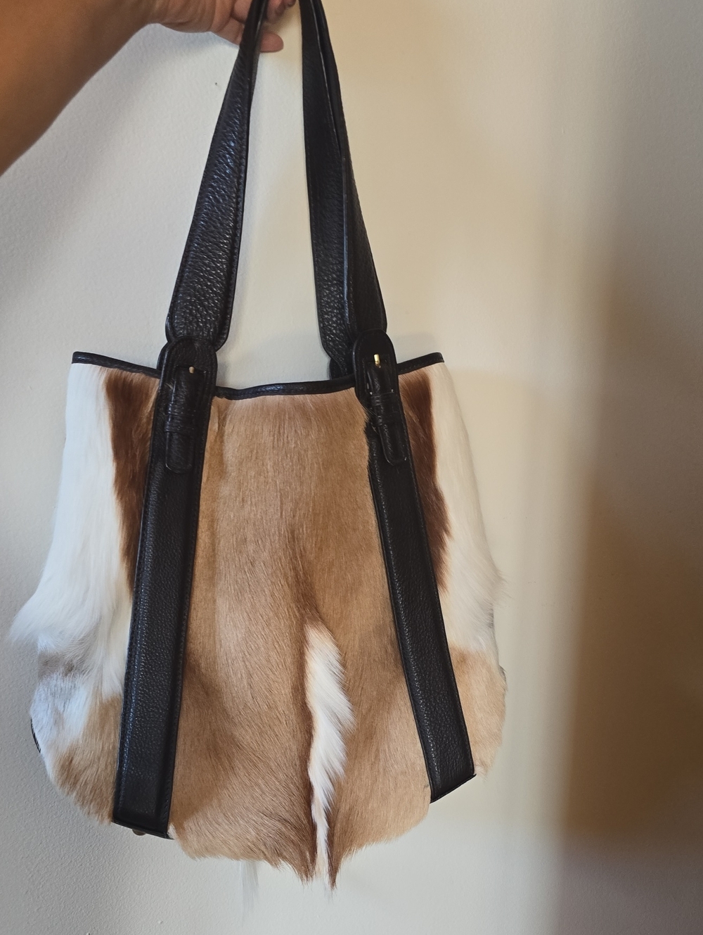DIANA GAIL - Antelope & Leather Purse